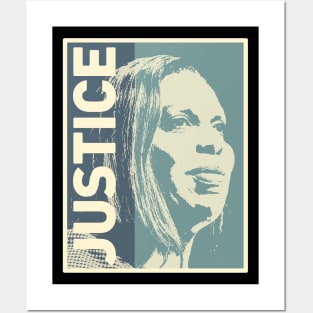 Letitia James Justice by Buck Tee Posters and Art